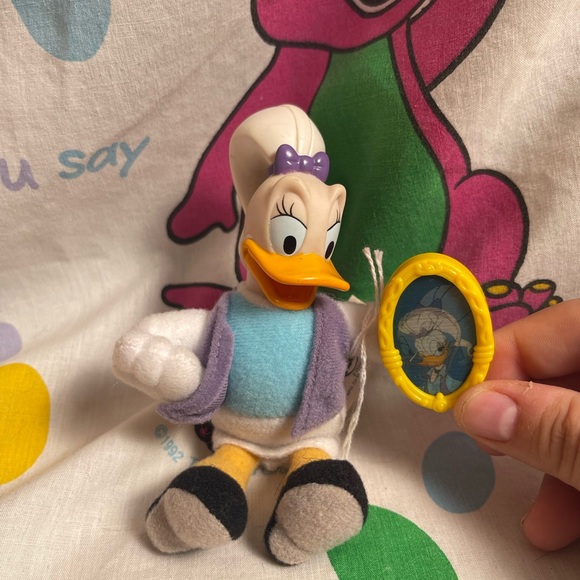 Disney House Of Mouse Daisy Duck Toy Hologram Mirror fabric & plastic toy figure - Picture 6 of 6